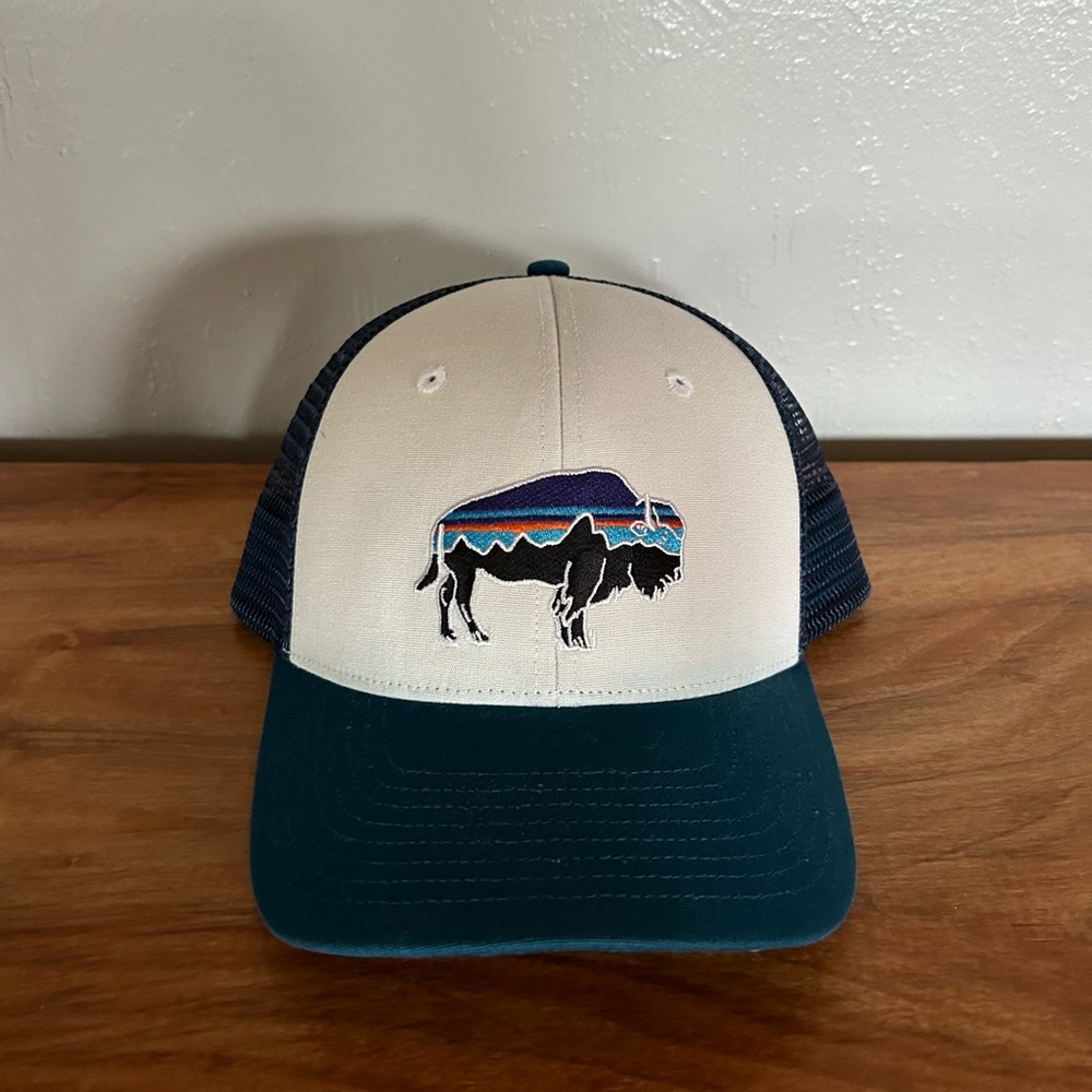 Fitz Roy Bison Patagonia Trucker Hat